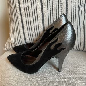 Suede Pump Heels